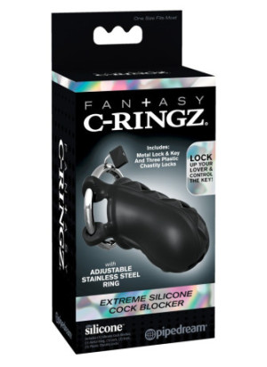 Extreme Silicone Cock Blocker